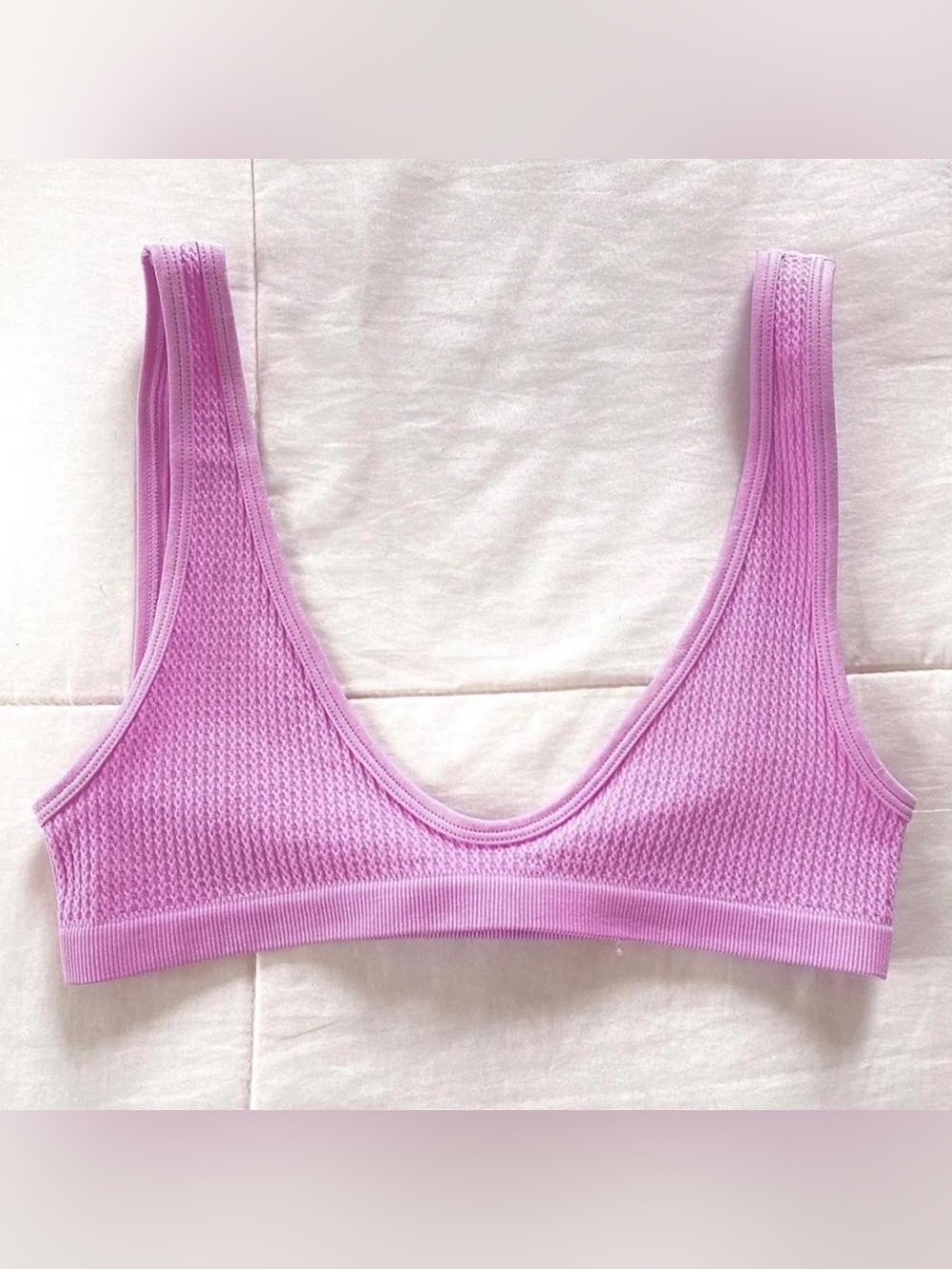 NWT Zara Pink Seamless Bra